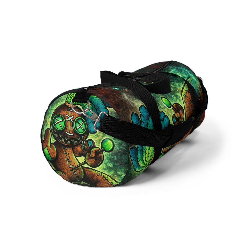 Voodoo Duffel Bag - Colorful Gothic Travel Gym Bag