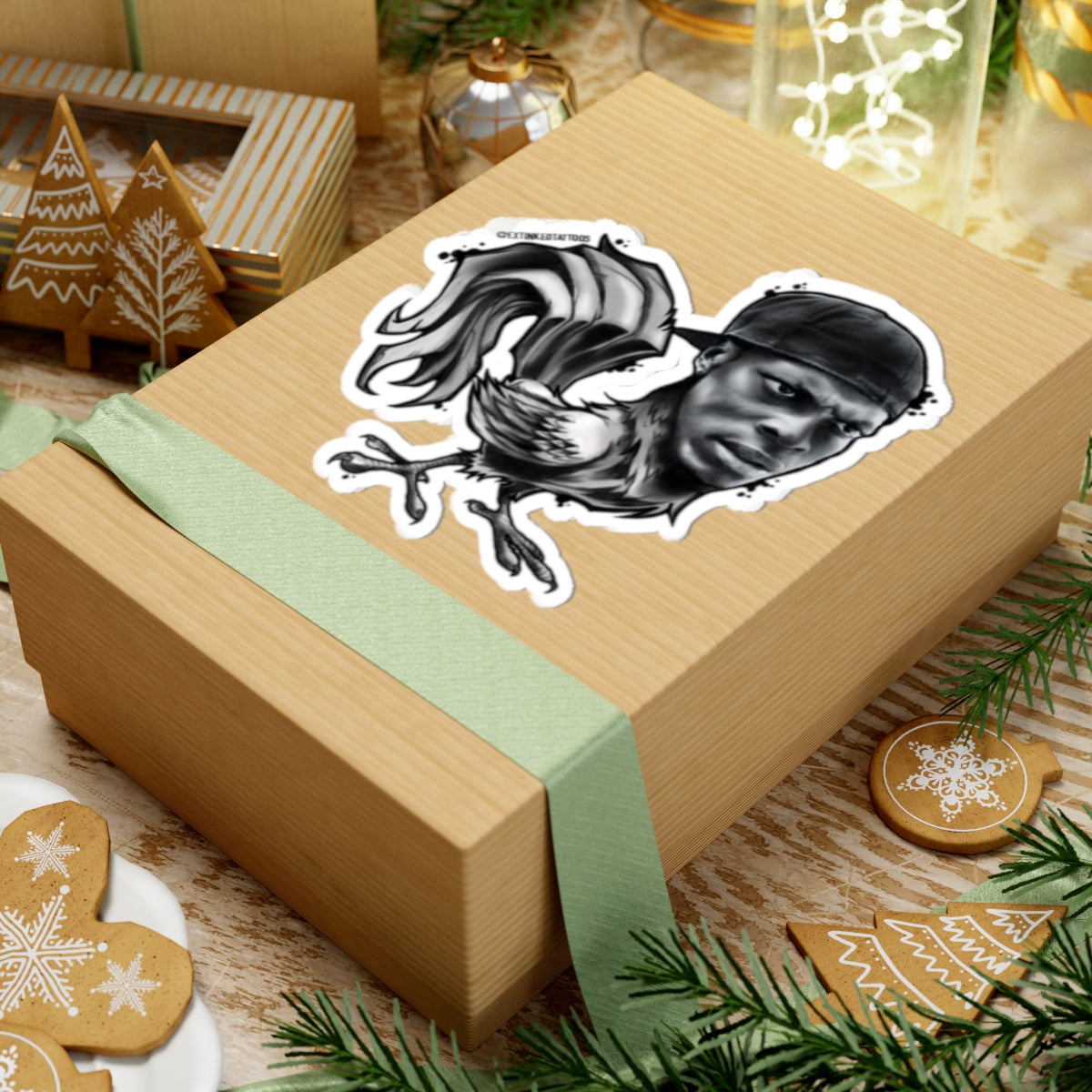Smokey chicken coop Sticker — FRIDAY COLLECTION  Decal
