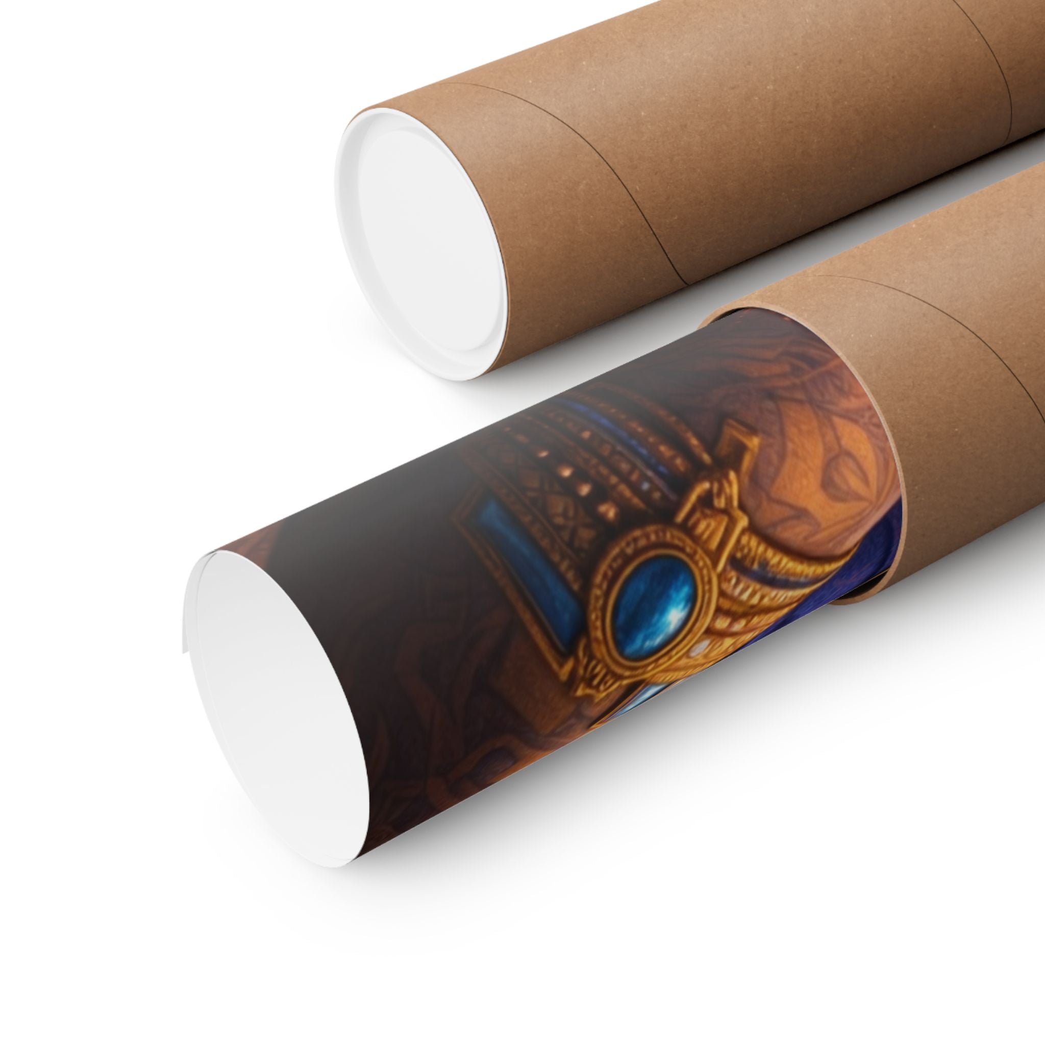 Egyptian Pharaoh Tattoo Poster — Matte Vertical Wall Art