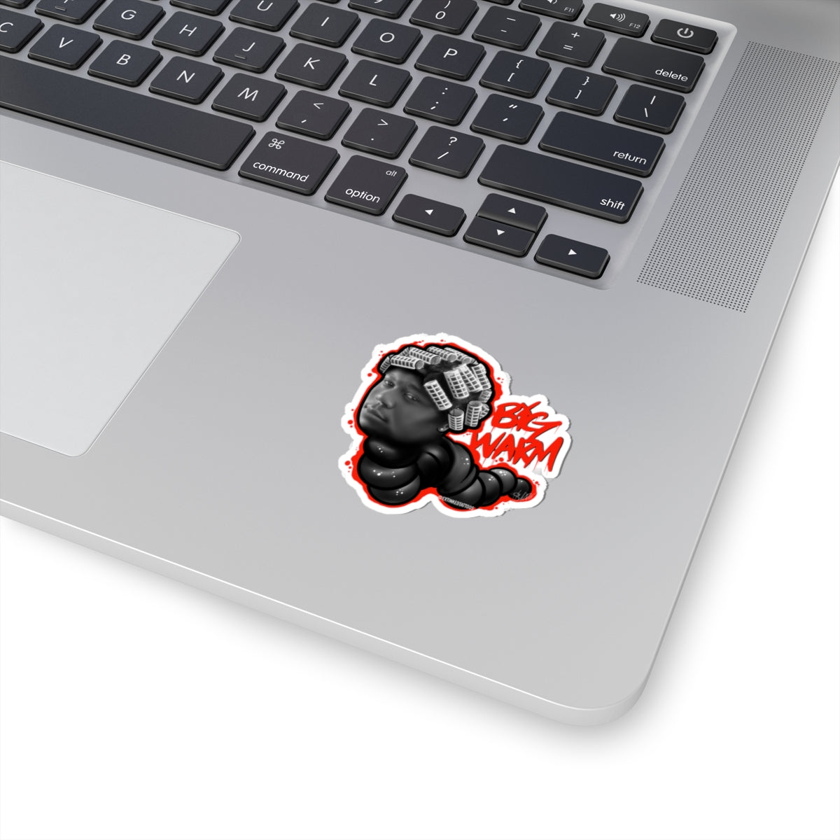 BIG WARM Sticker — Big Warm Graffiti Portrait Sticker FRIDAY COLLECTION