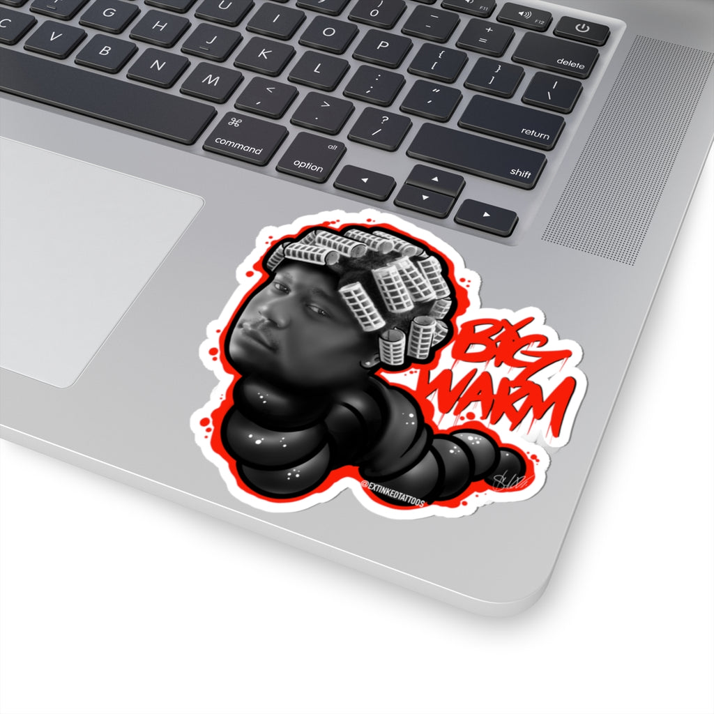 BIG WARM Sticker — Big Warm Graffiti Portrait Sticker FRIDAY COLLECTION