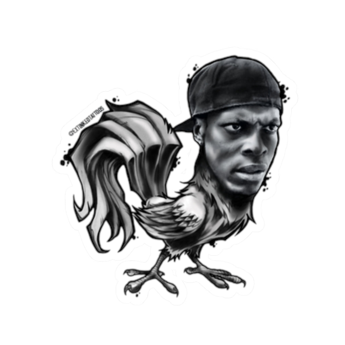 Smokey chicken coop Sticker — FRIDAY COLLECTION  Decal