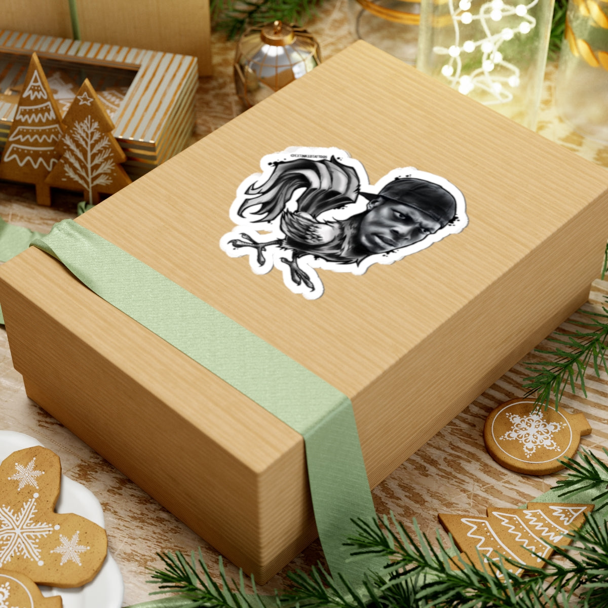 Smokey chicken coop Sticker — FRIDAY COLLECTION  Decal