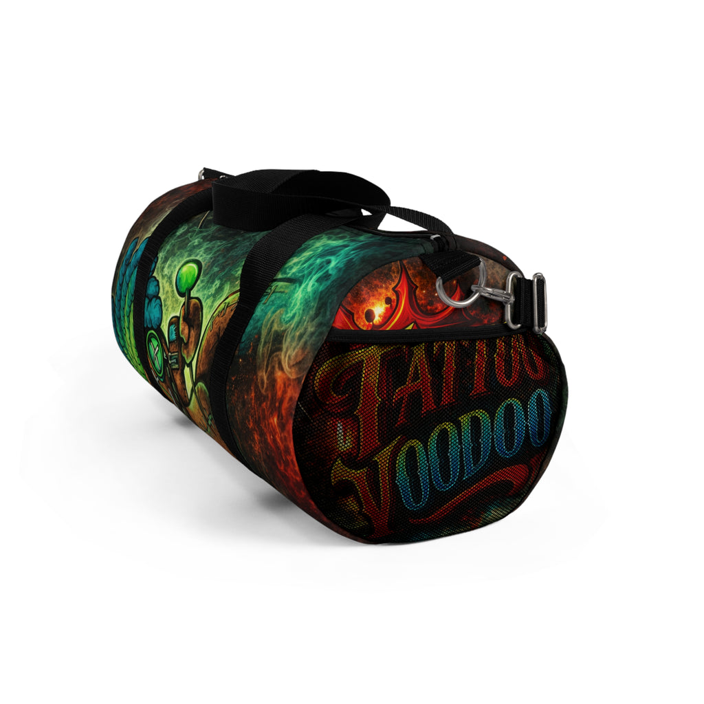 Voodoo Duffel Bag - Colorful Gothic Travel Gym Bag
