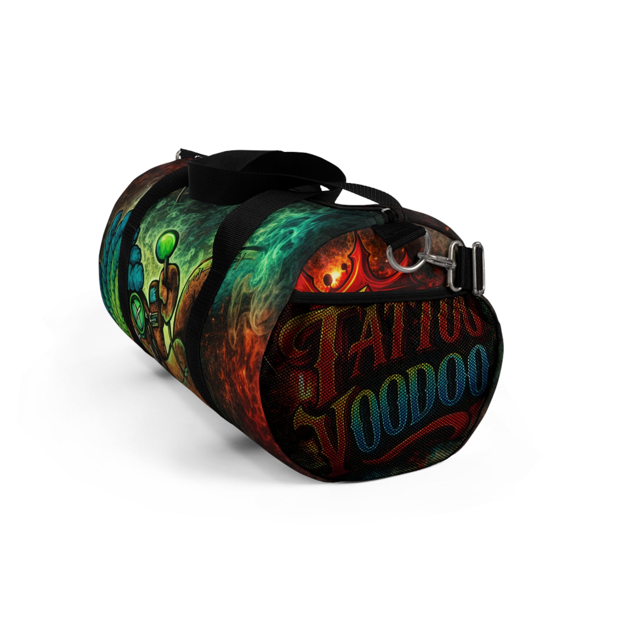 Voodoo Duffel Bag - Colorful Gothic Travel Gym Bag