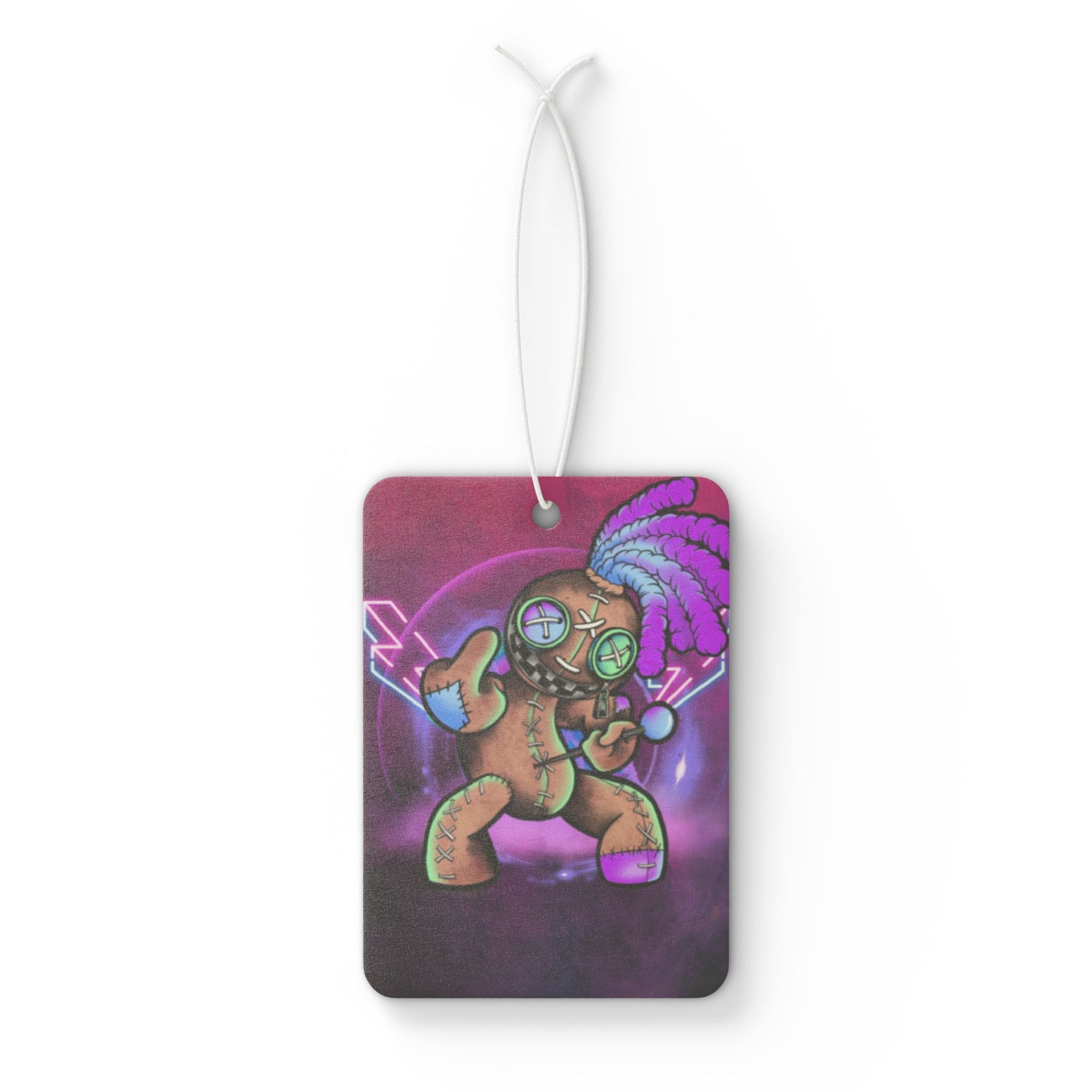 Voodoo Punk Car Air Freshener — Neon Doll