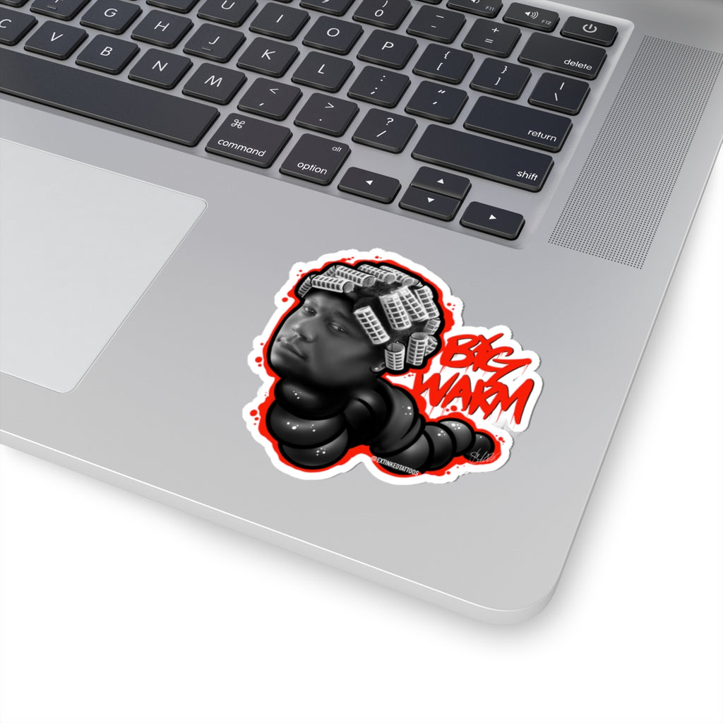 BIG WARM Sticker — Big Warm Graffiti Portrait Sticker FRIDAY COLLECTION