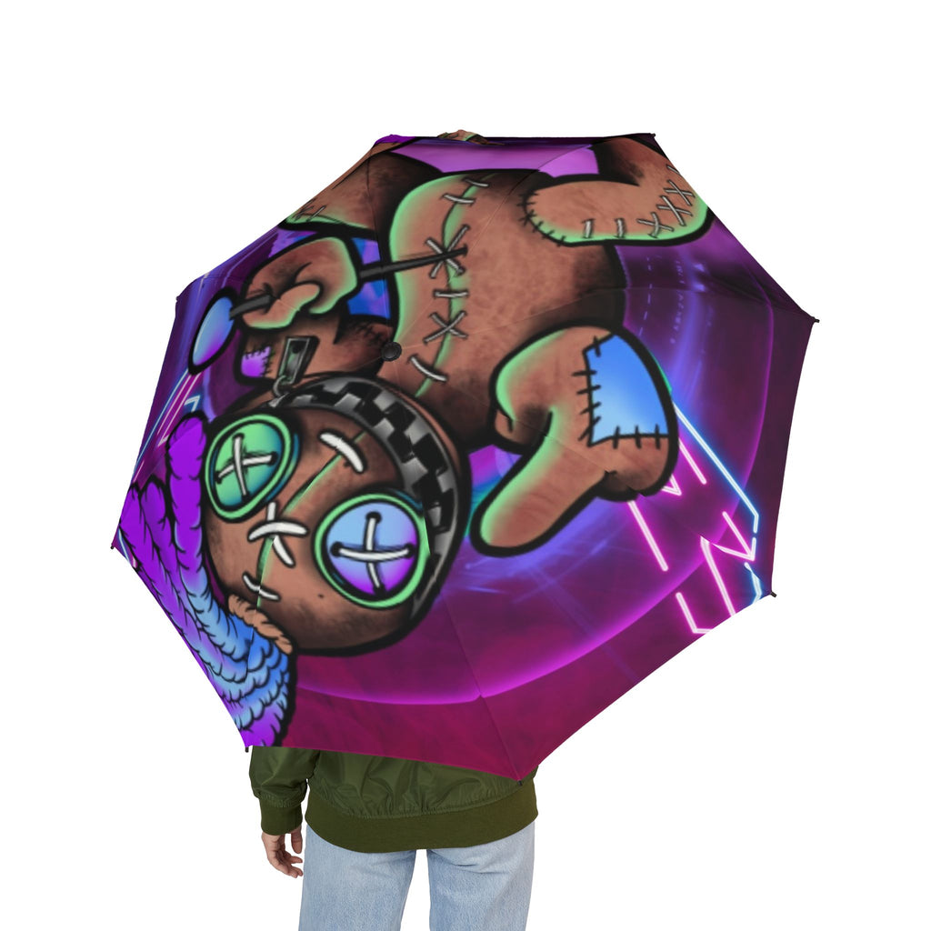 Voodoo Foldable Umbrella — Neon doll