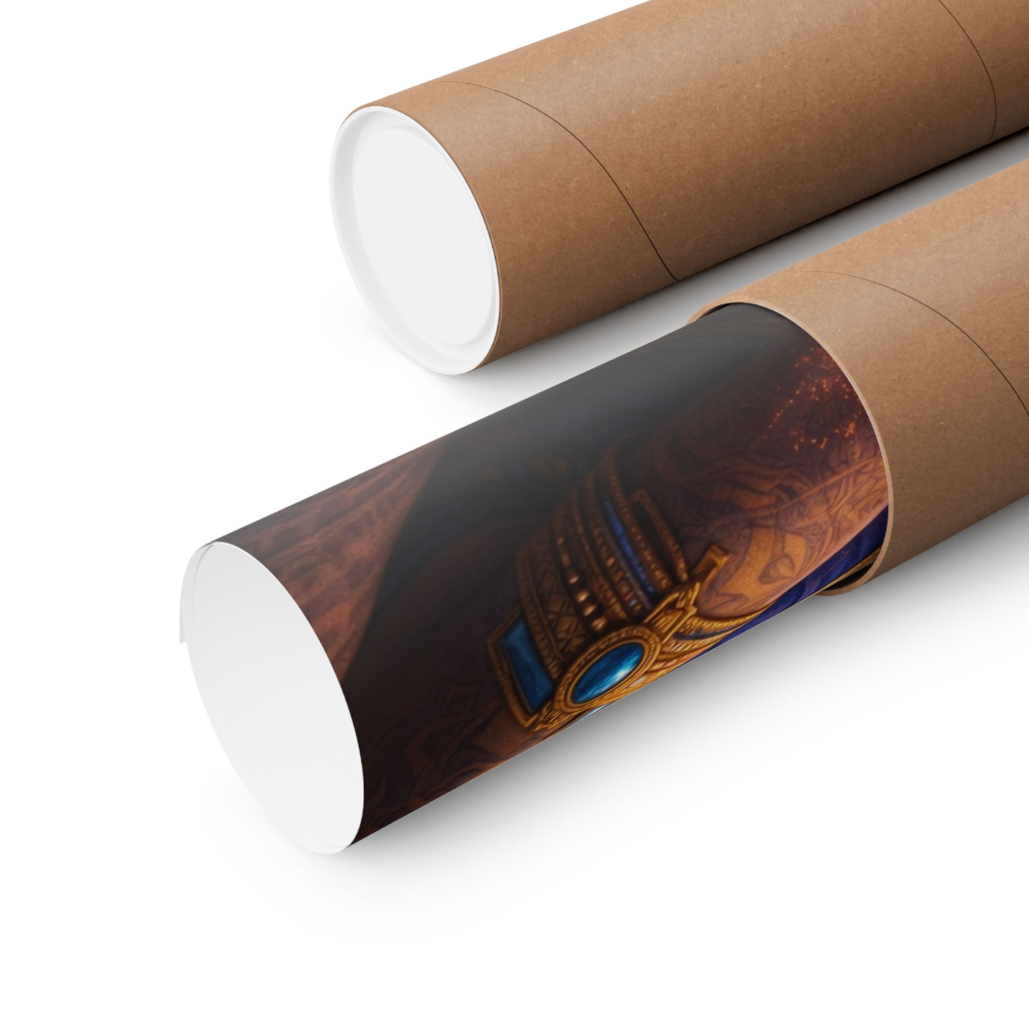 Egyptian Pharaoh Tattoo Poster — Matte Vertical Wall Art