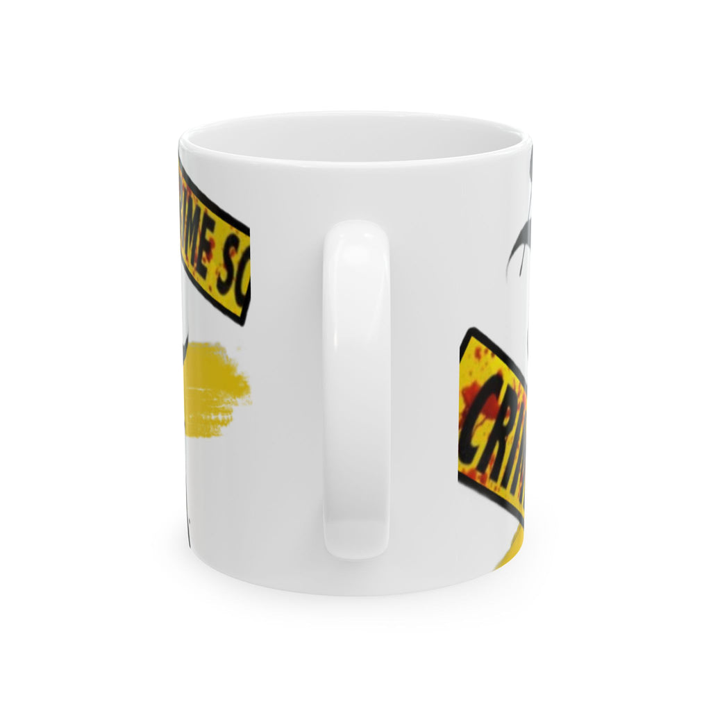 Crime Scene Pig Ceramic Mug (11oz, 15oz)